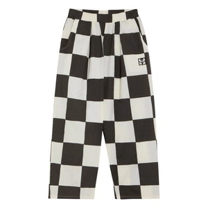 The Campamento - Damier Pantolon | Ecru