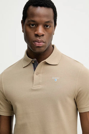 Polo de algodón para hombre Barbour