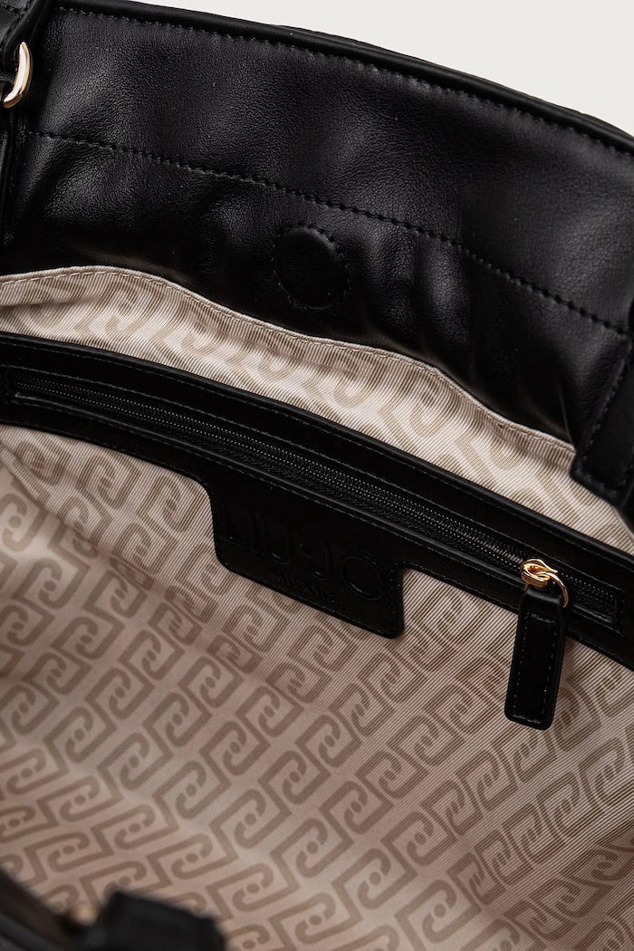 Bolso de compras de mujer de cuero sintético