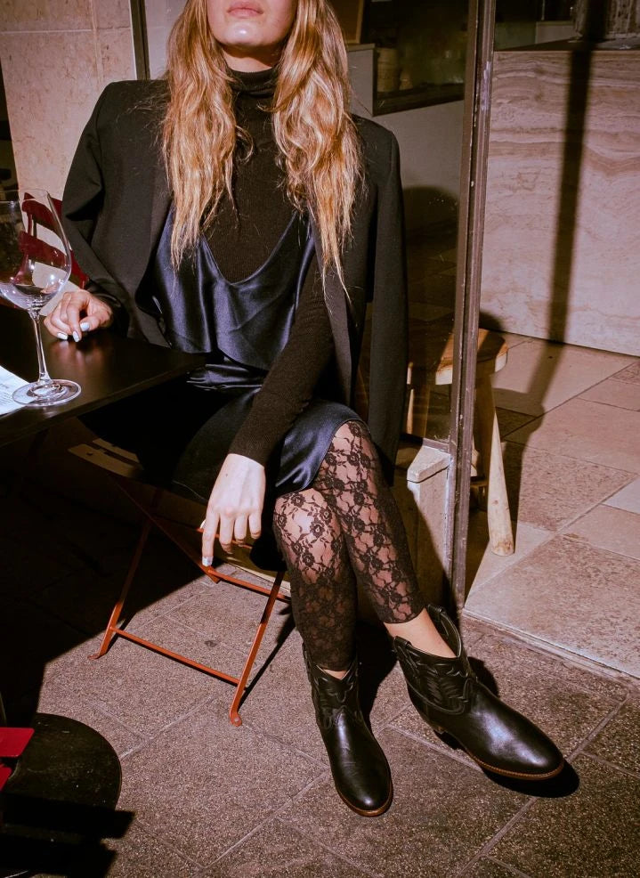 Shiloh Heritage - Botas de Cuero Early Midnight | Negro