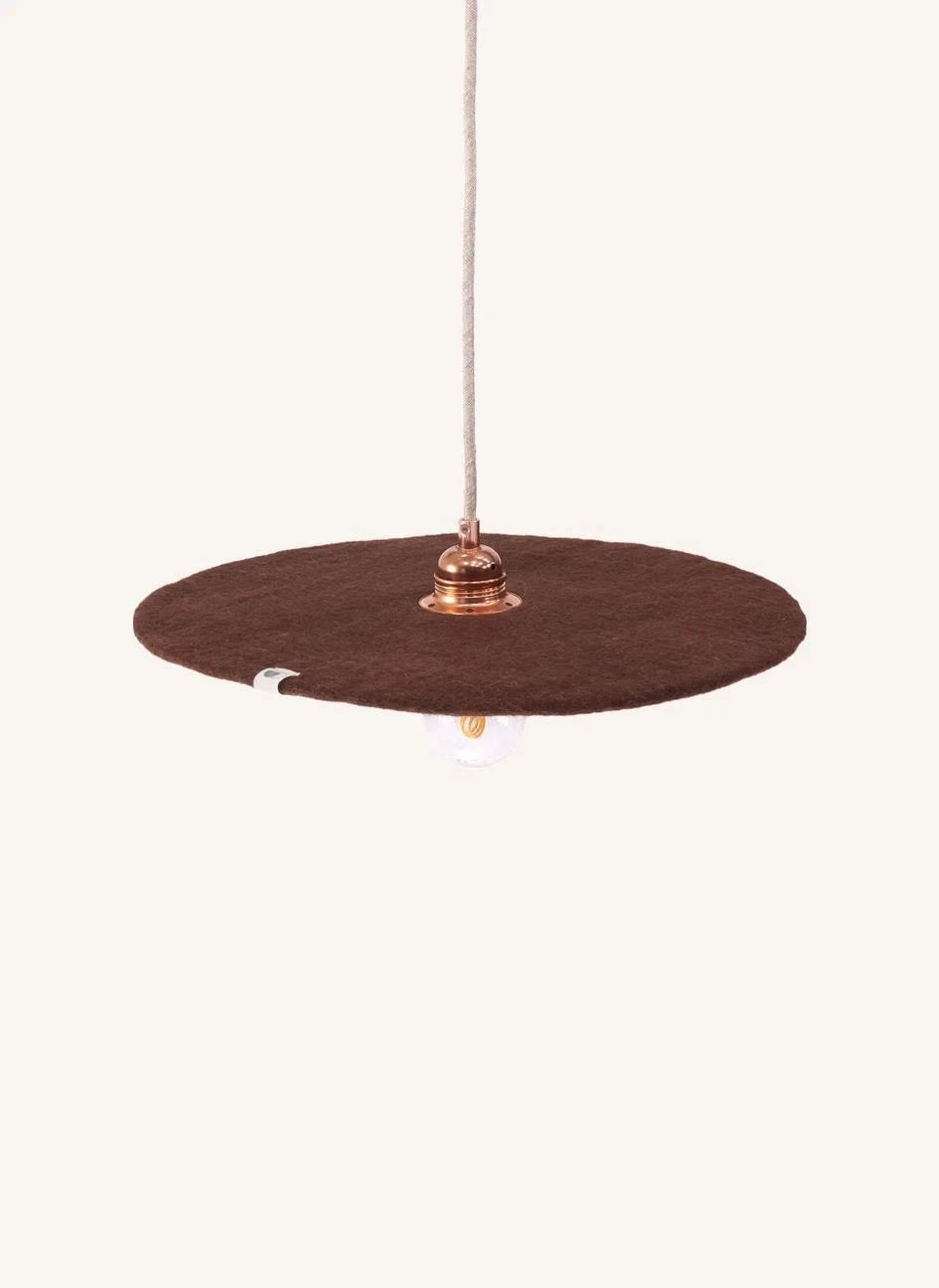 Muskhane - Fullmoon Lámpara Colgante | Mahogany
