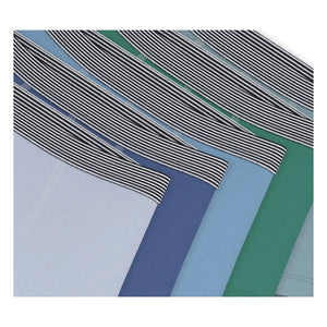 Petit Bateau - Set de 5 bóxers lisos | Azul