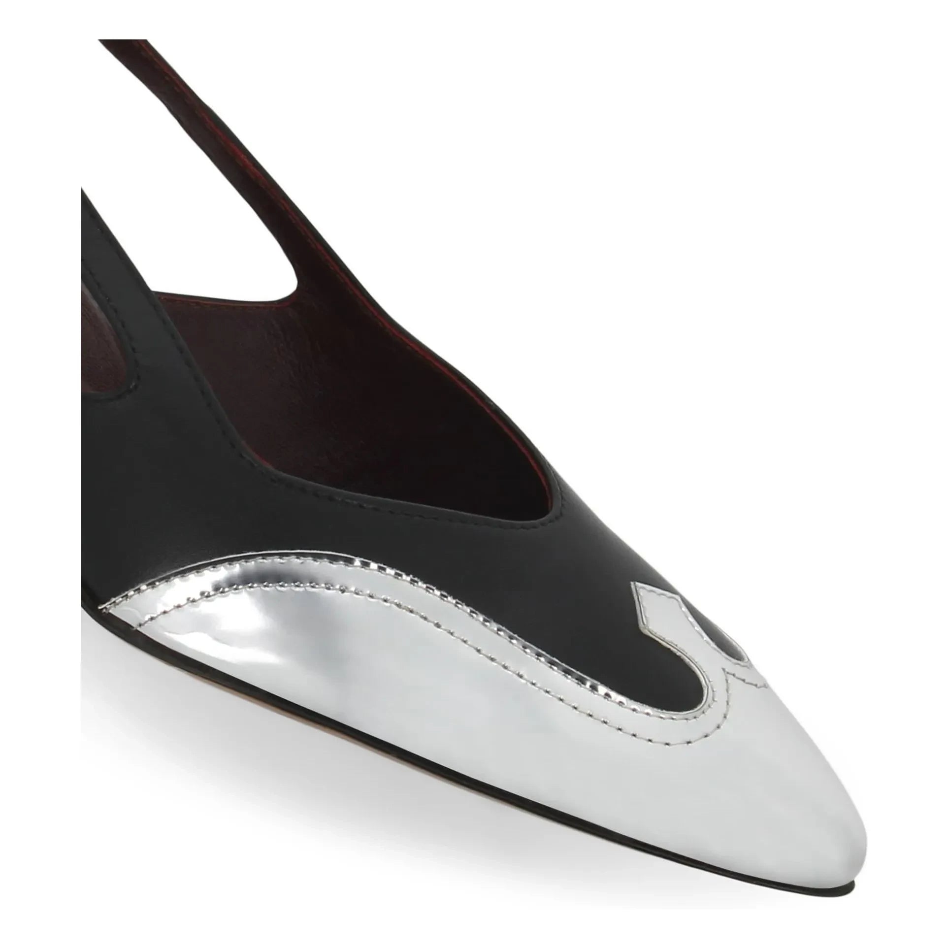 Socque Paris - Zapatos de tacón de piel Patti | Negro