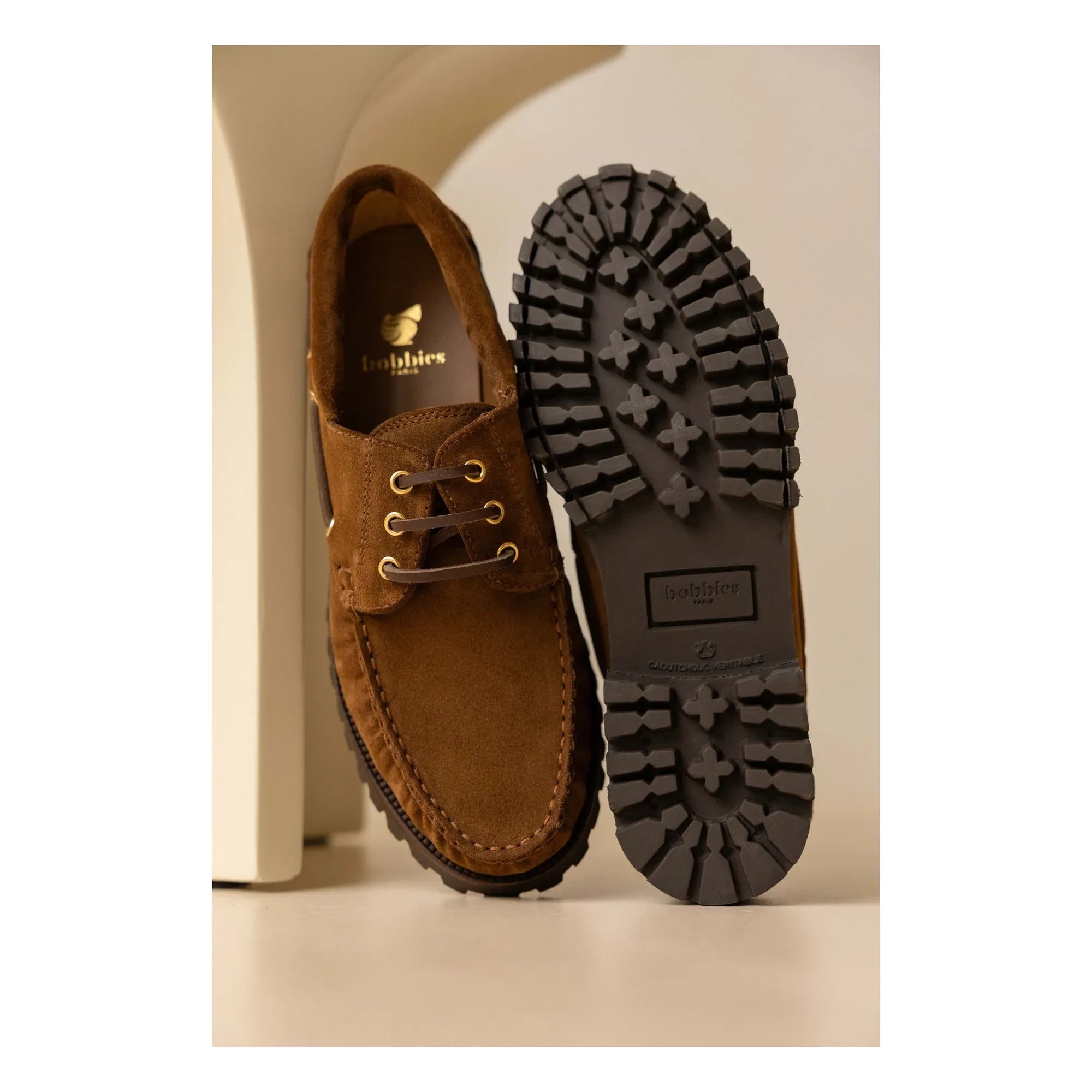 Bobbies - Zapatos Náuticos de Ante Betlem | Camello