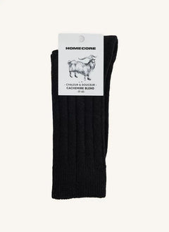 Homecore - Calcetines de Cachemira | Negro