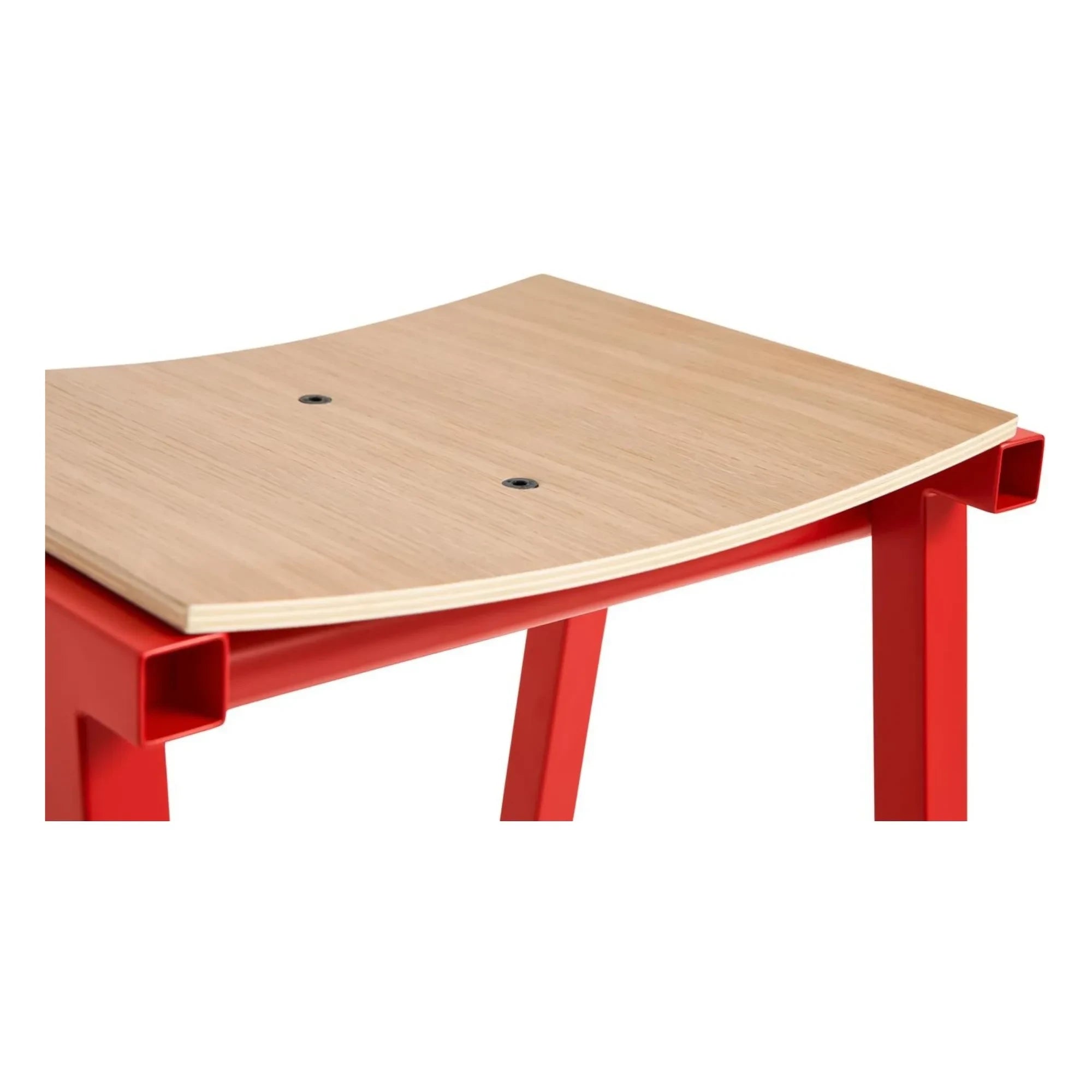 Hay - Taburete alto 75 cm Taburete 8 | Rojo
