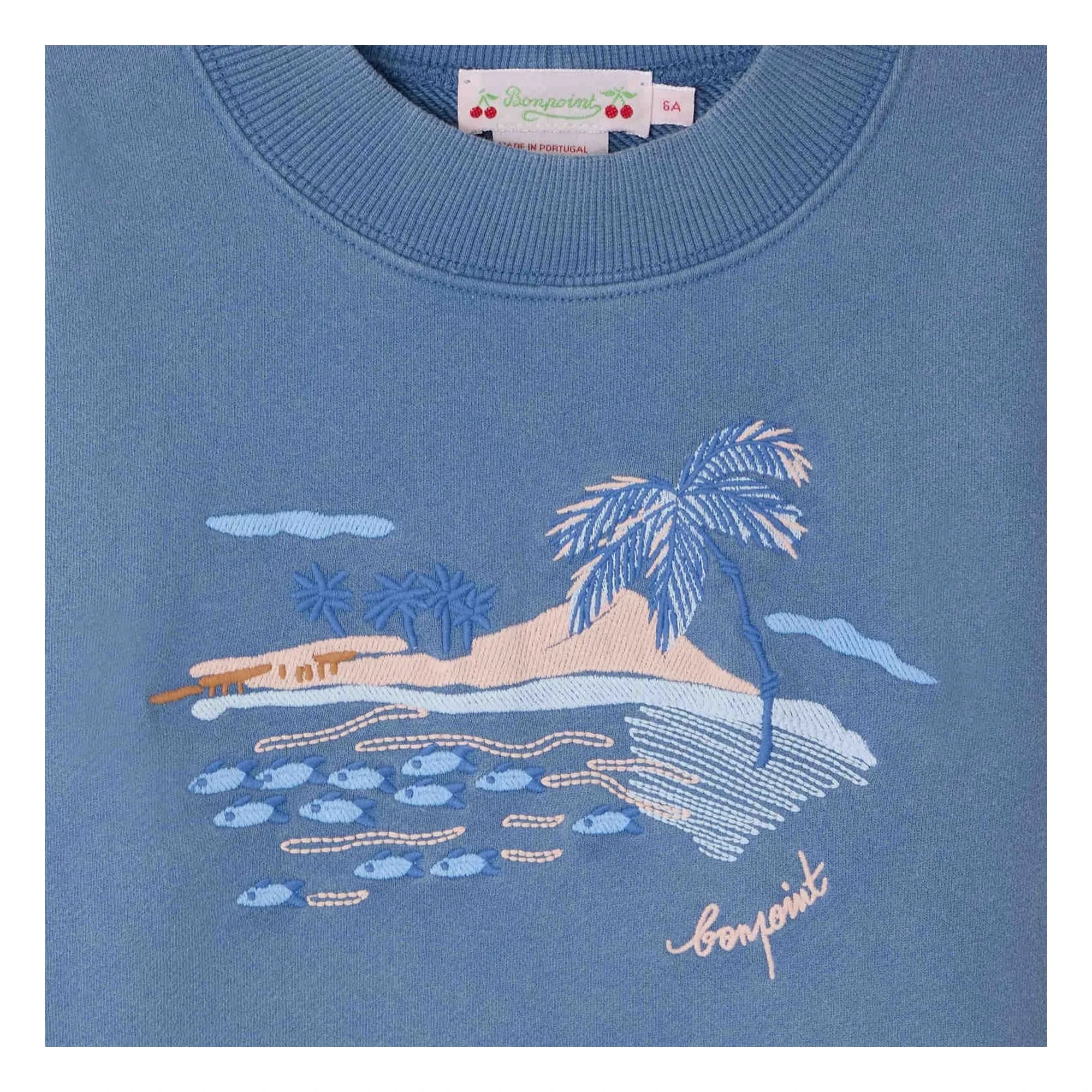 Bonpoint - Sudadera Lika | Azul celeste