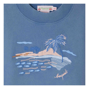 Bonpoint - Sudadera Lika | Azul celeste