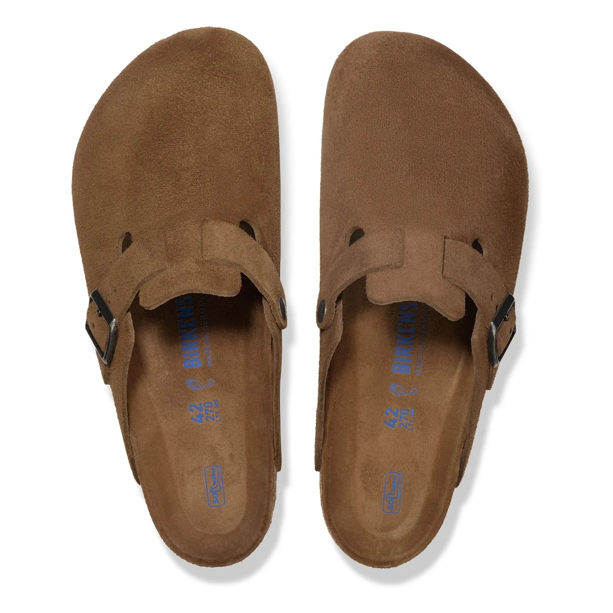 BIRKENSTOCK - Zuecos Boston Soft Footbed Sweden | Marrón