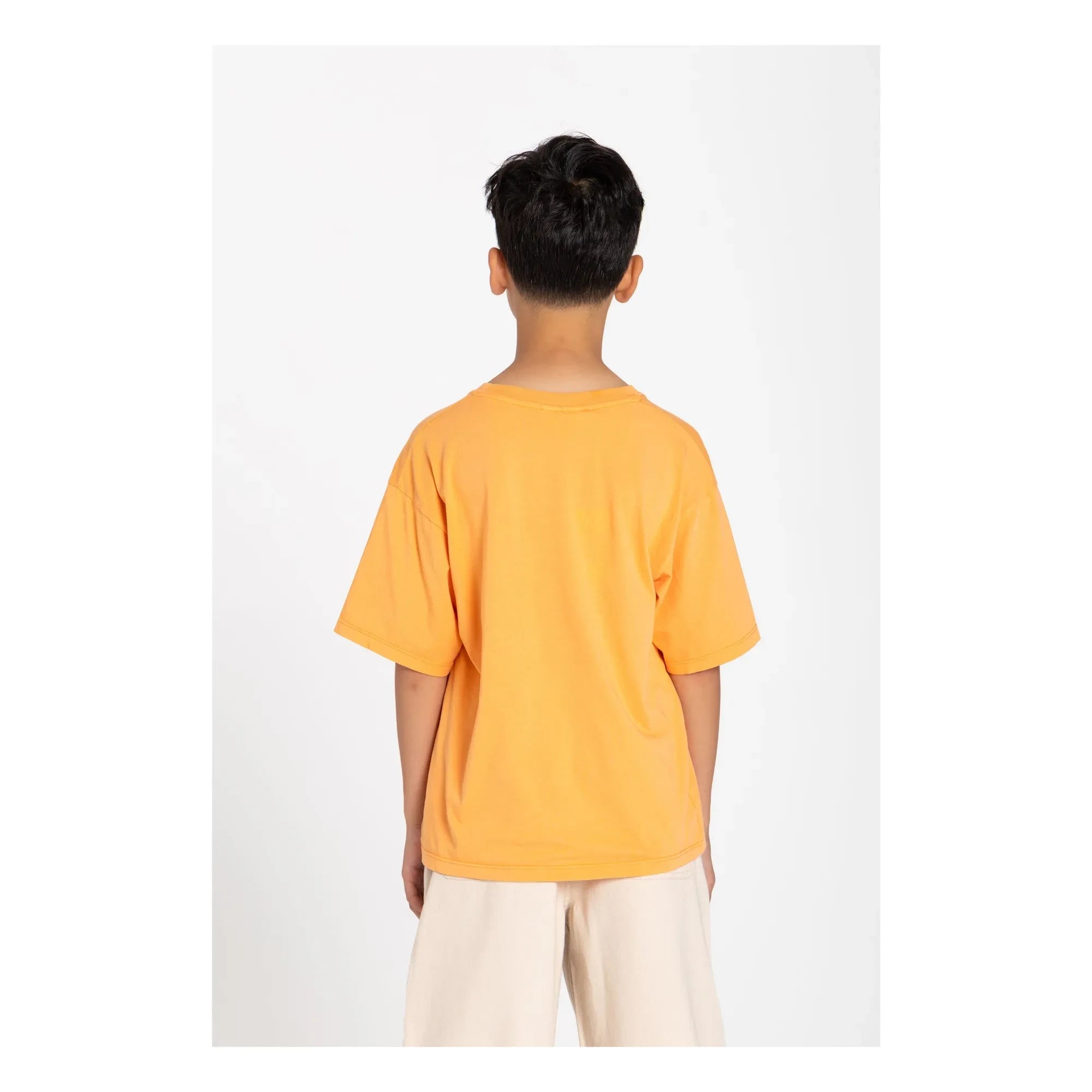 Smallable Kid - Camiseta de algodón orgánico Nils | Naranja