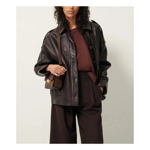 Sessùn - Harriboyd Chaqueta de piel | Marrón
