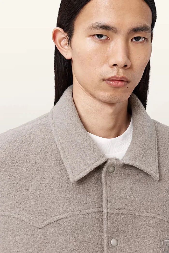 Chaqueta bomber de lana para hombre AllSaints ROYCE