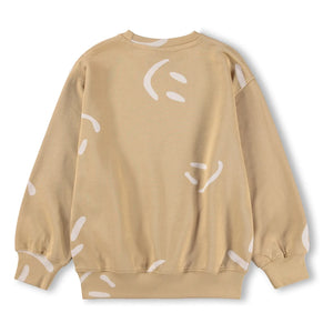 Sudadera Molo - Monti Smiles de algodón orgánico | Beige