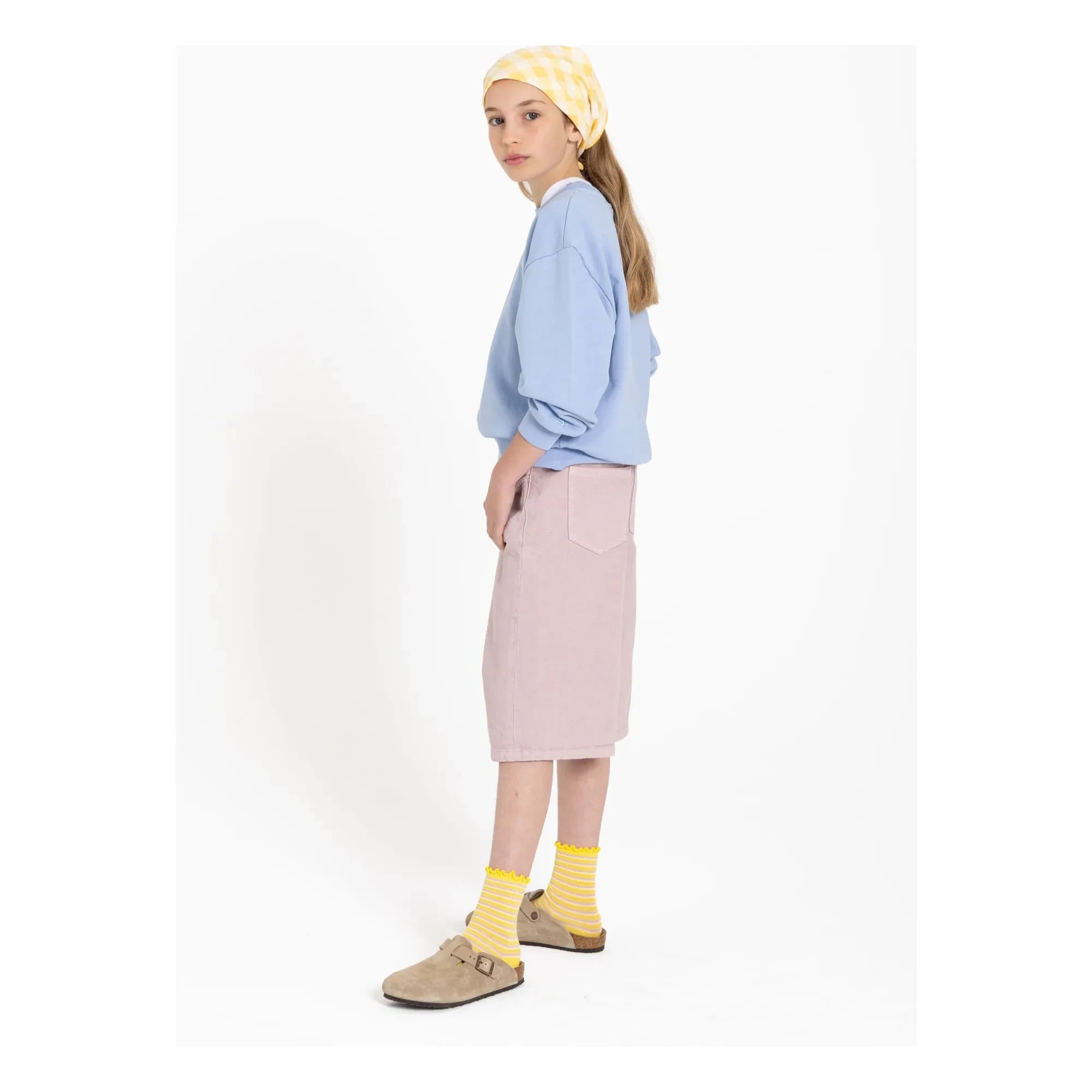 Smallable Kid - Calcetines de Lolita a Rayas | Amarillo
