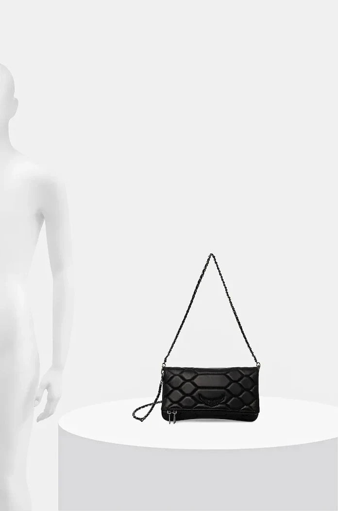 Bolso de piel ZADIG&VOLTAIRE ROCK XL MAT SCALE