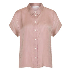 By Bar - Camisa de rayas Karly | Roja