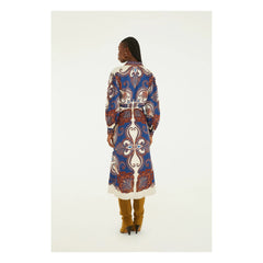Farm Rio - Vestido arabesco | Azul