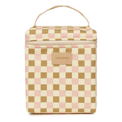 Nobodinoz - Bolsa portameriendas térmica Hyde Park Mosaic | Rosa