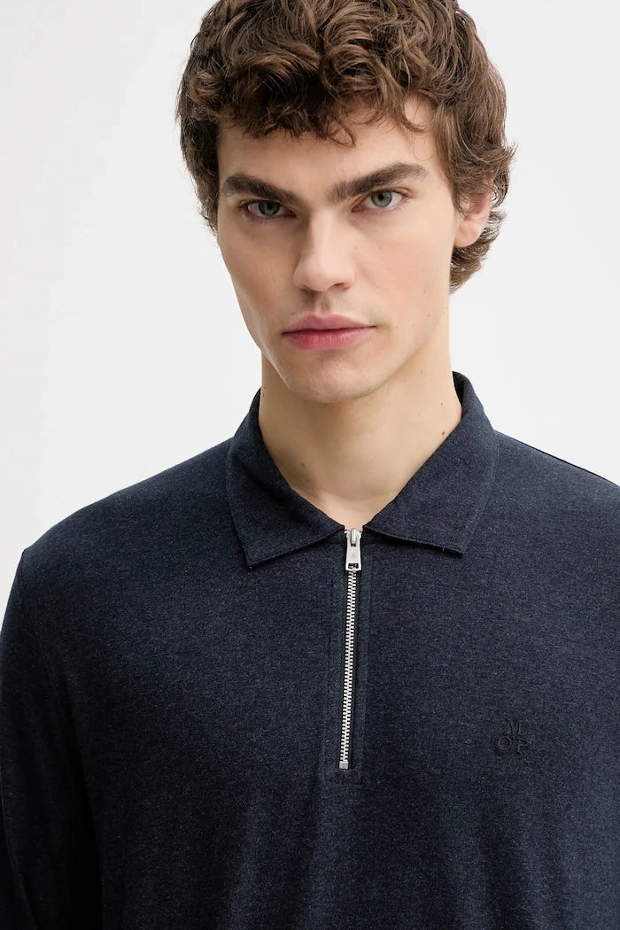 Blusa de algodón de manga larga Marc O'Polo