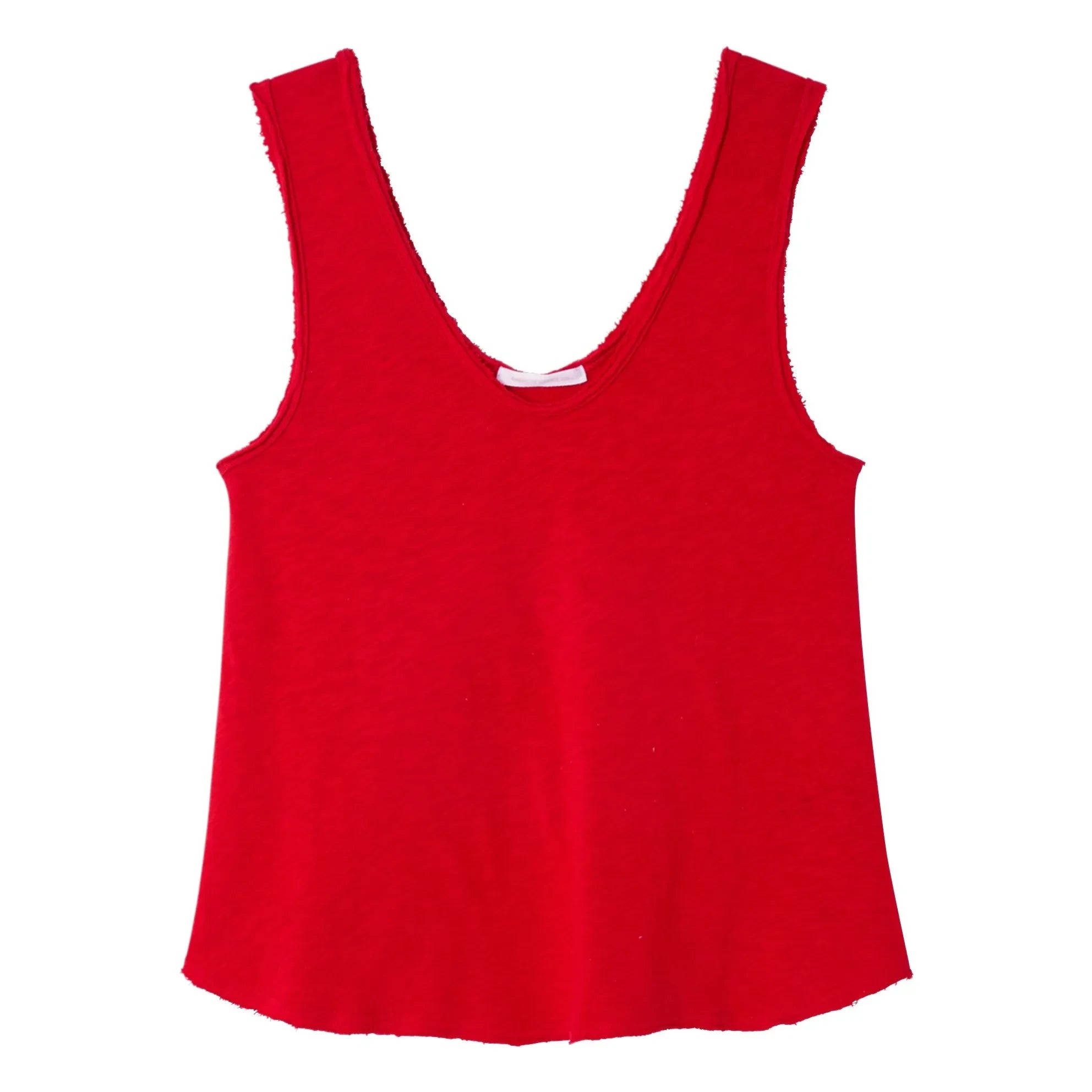 American Vintage - Top de tirantes de algodón Sonoma | Rojo tomate