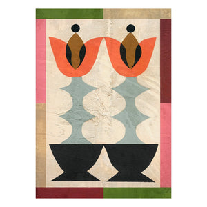Paper Collective - Póster Flor De Luz de Berenice Hernández