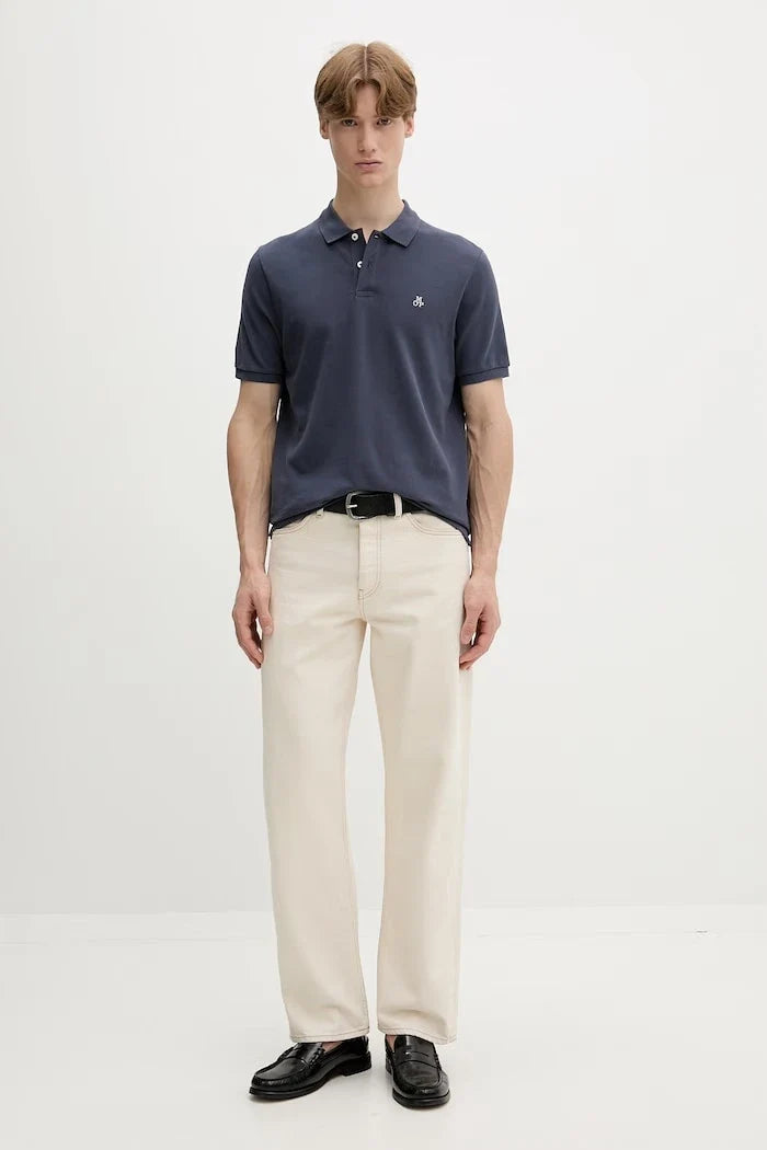 Camiseta de algodón Marc O'Polo con cuello para hombre