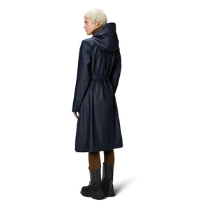 Rains - Impermeable Long Hooded | Azul Marino