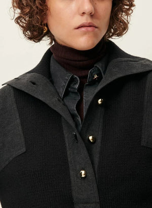 Sessùn - Wyssal Yün Kazak | Siyah