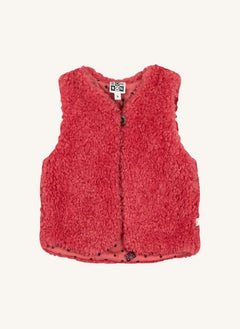Bonton - Teddy Beti ceket | Framboise