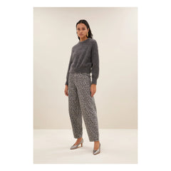 By Bar - Jersey de alpaca natural Sonny | Gris jaspeado oscuro