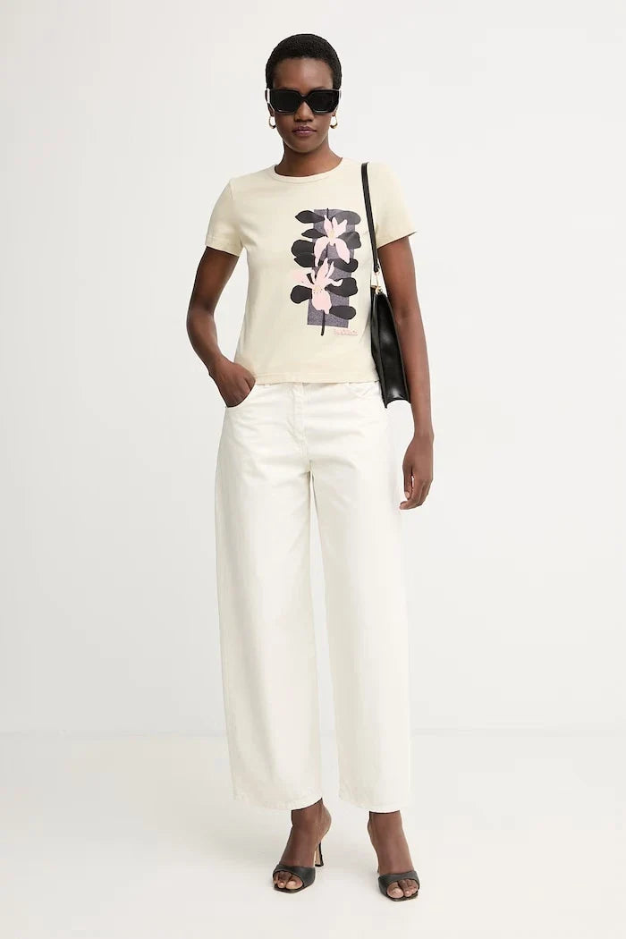 Max&Co. Camiseta de algodón para mujer MCOCASTA