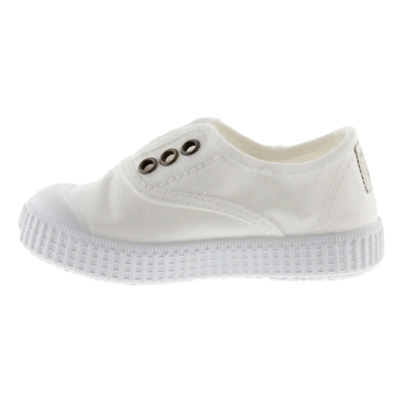 Victoria - Zapatilla deportiva elástica Inglesia | Blanca