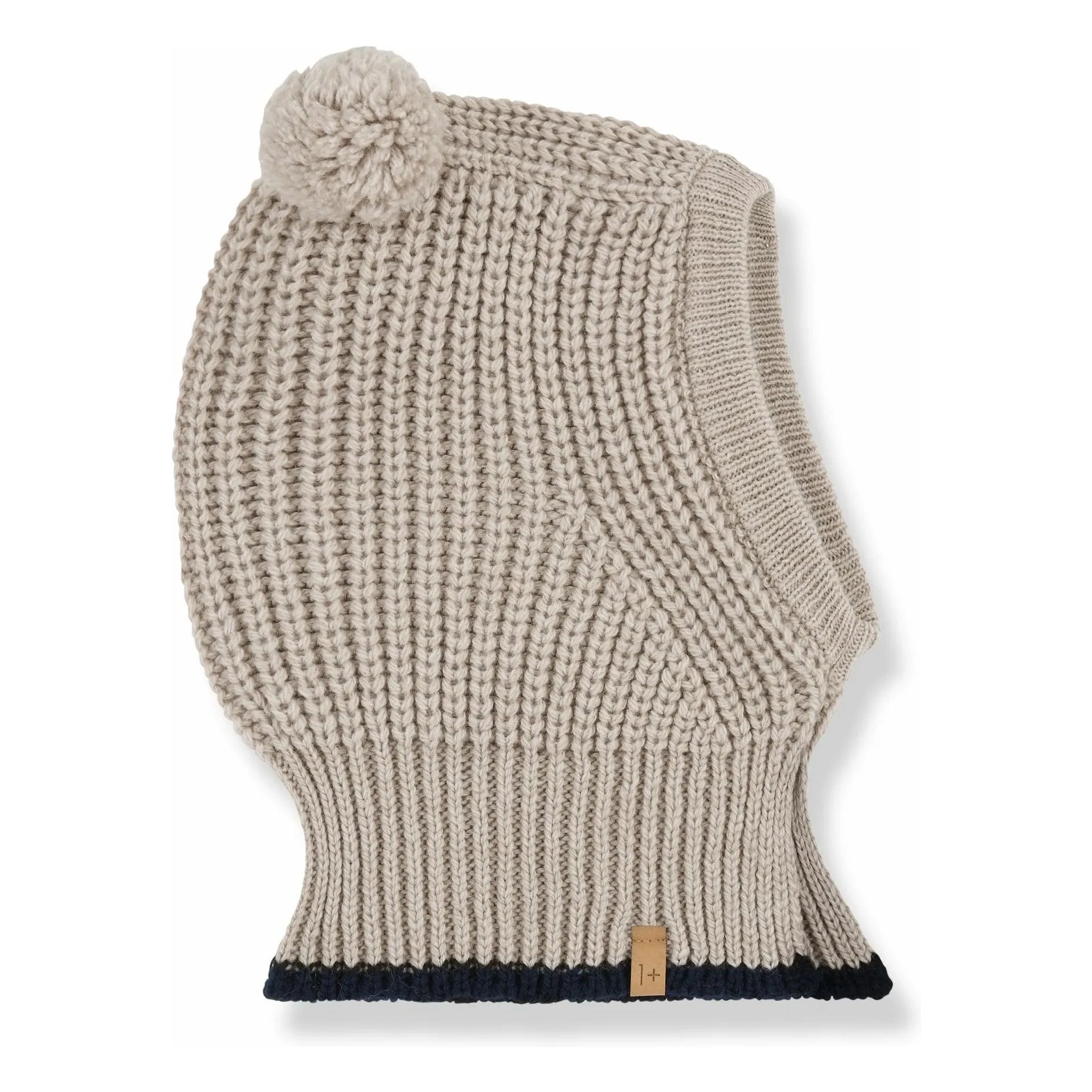 1+ in the family - Ebbe Merinos yün balaklava | Bej