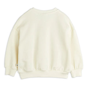 Mini Rodini - Sudadera de algodón orgánico City Hall | Crudo
