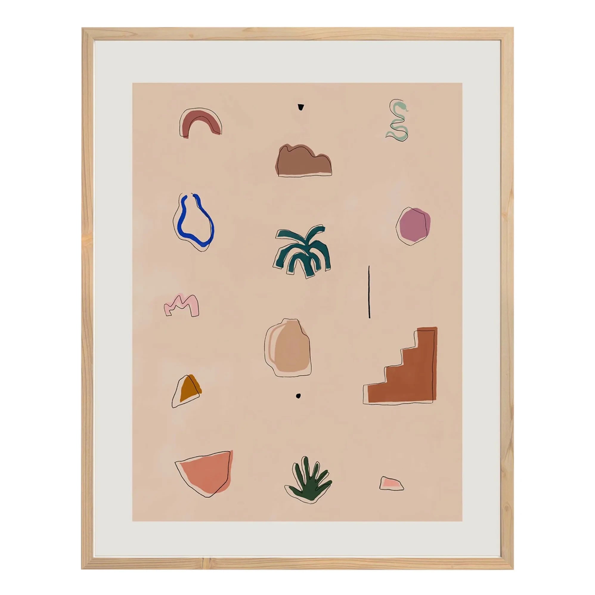 Carla Llanos - Póster Vientos del Desierto