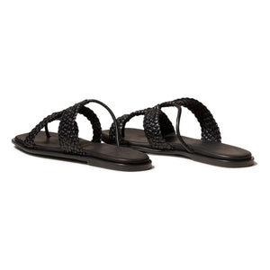 Hereu - Sandalias de piel Lina | Negro