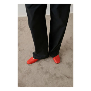 Soeur - Zapatillas bailarina de piel Emmett | Rojo