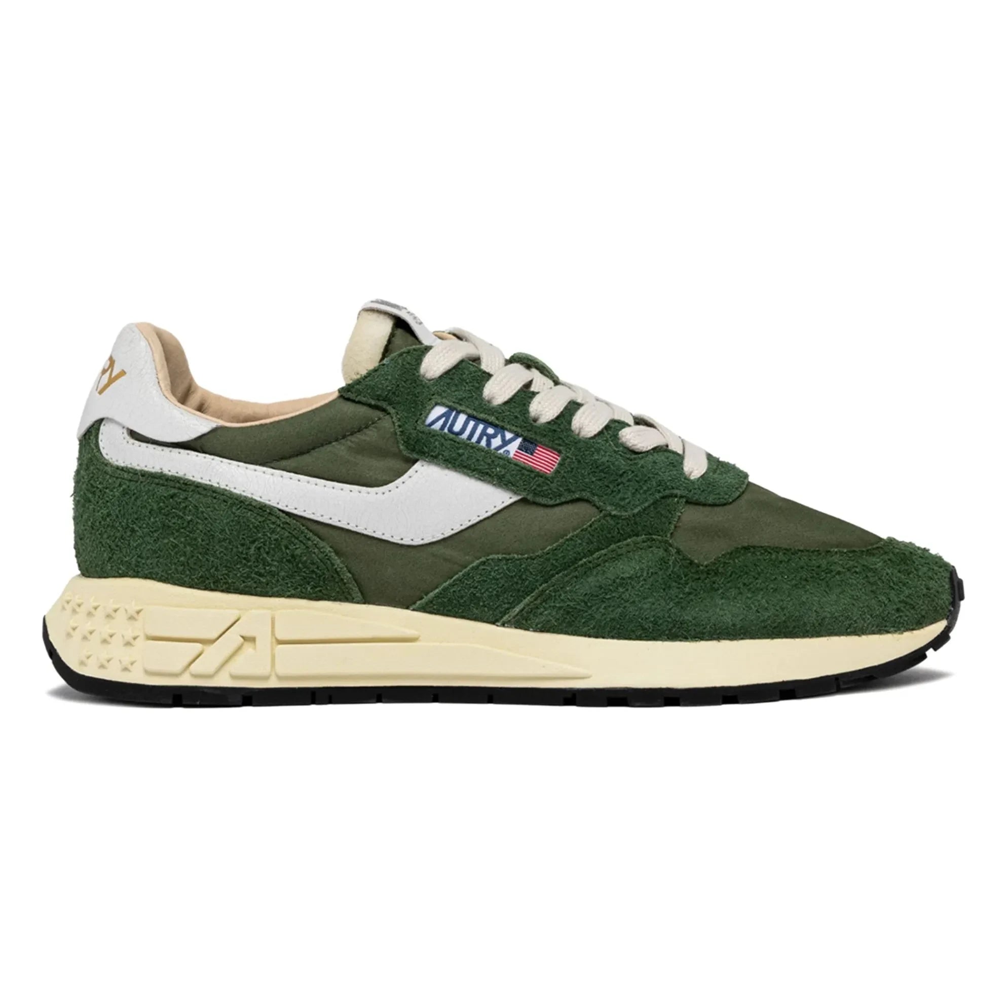 Autry - Zapatillas bajas de nailon Reelwind | Verde oscuro