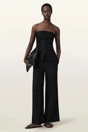 Blusa corsé de viscosa AllSaints CHARLEY para mujer