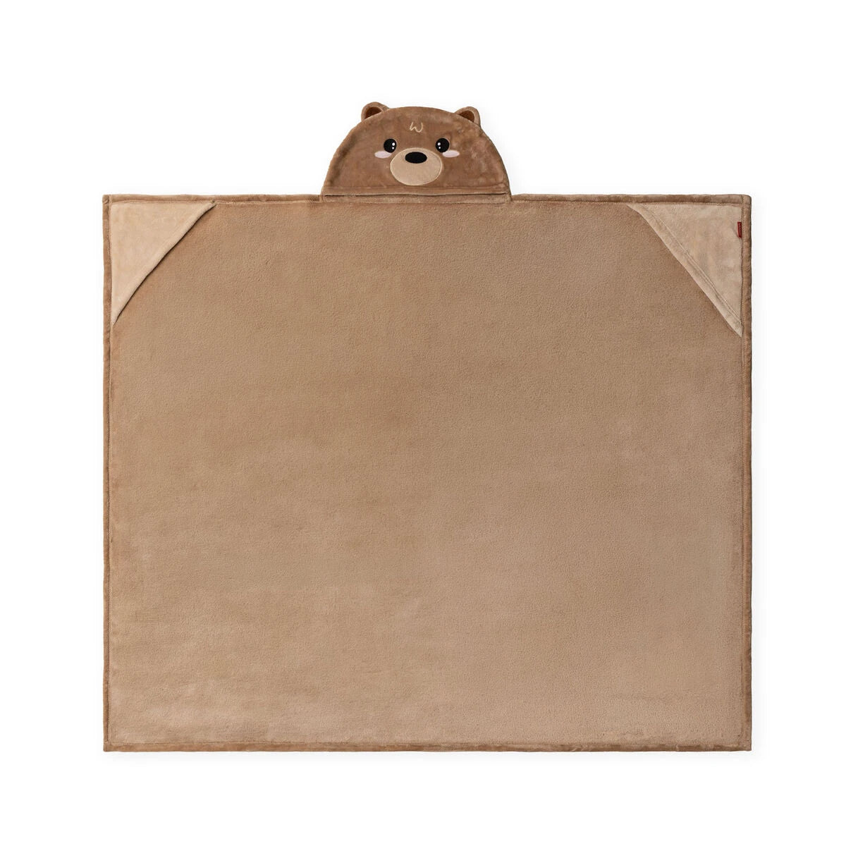 Legami - Manta con capucha de oso de peluche - Abrazos acogedores