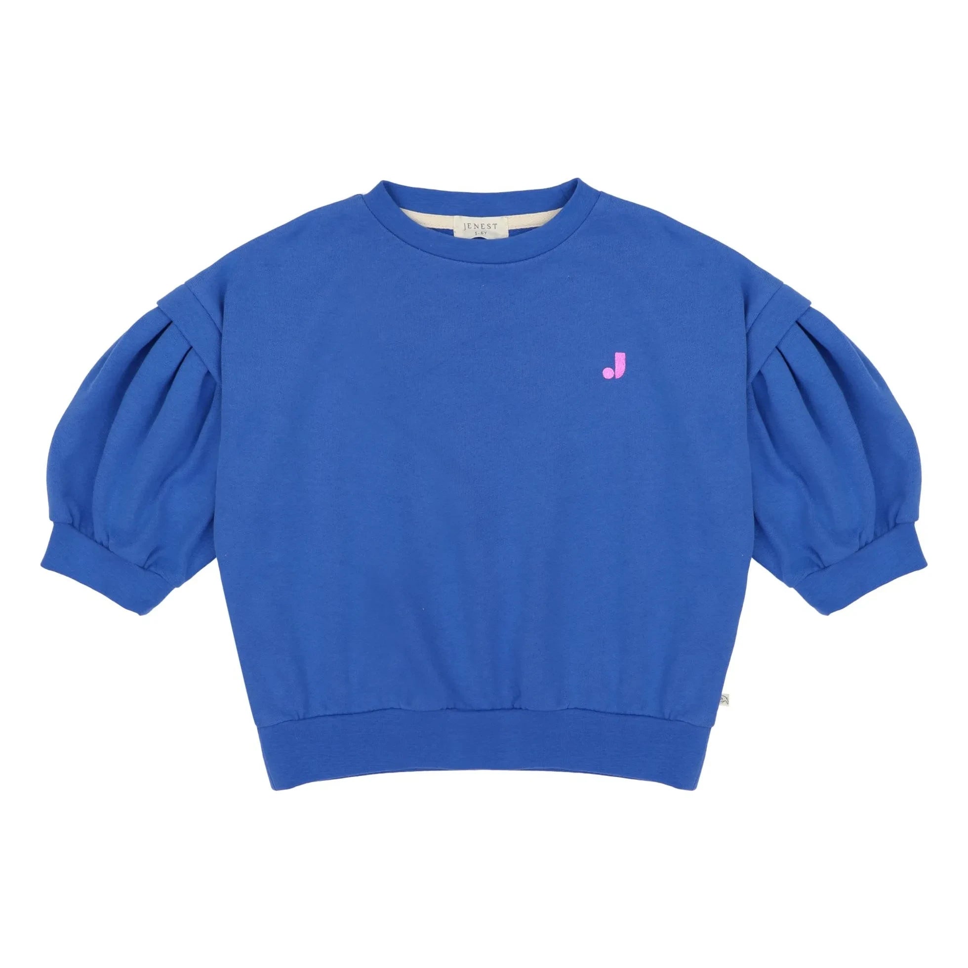 Jenest - Sudadera de algodón orgánico Balloon Etoile | Cobalto