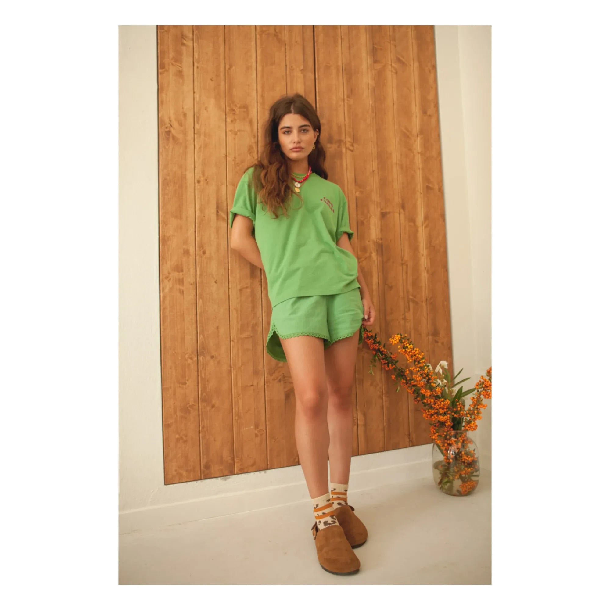 Marlot Paris - Pantalón corto Roma - Colección mujer | Verde