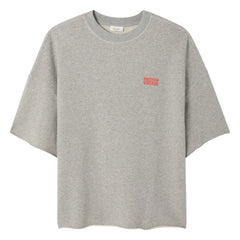 American Vintage - Sudadera de cuello redondo | Gris jaspeado