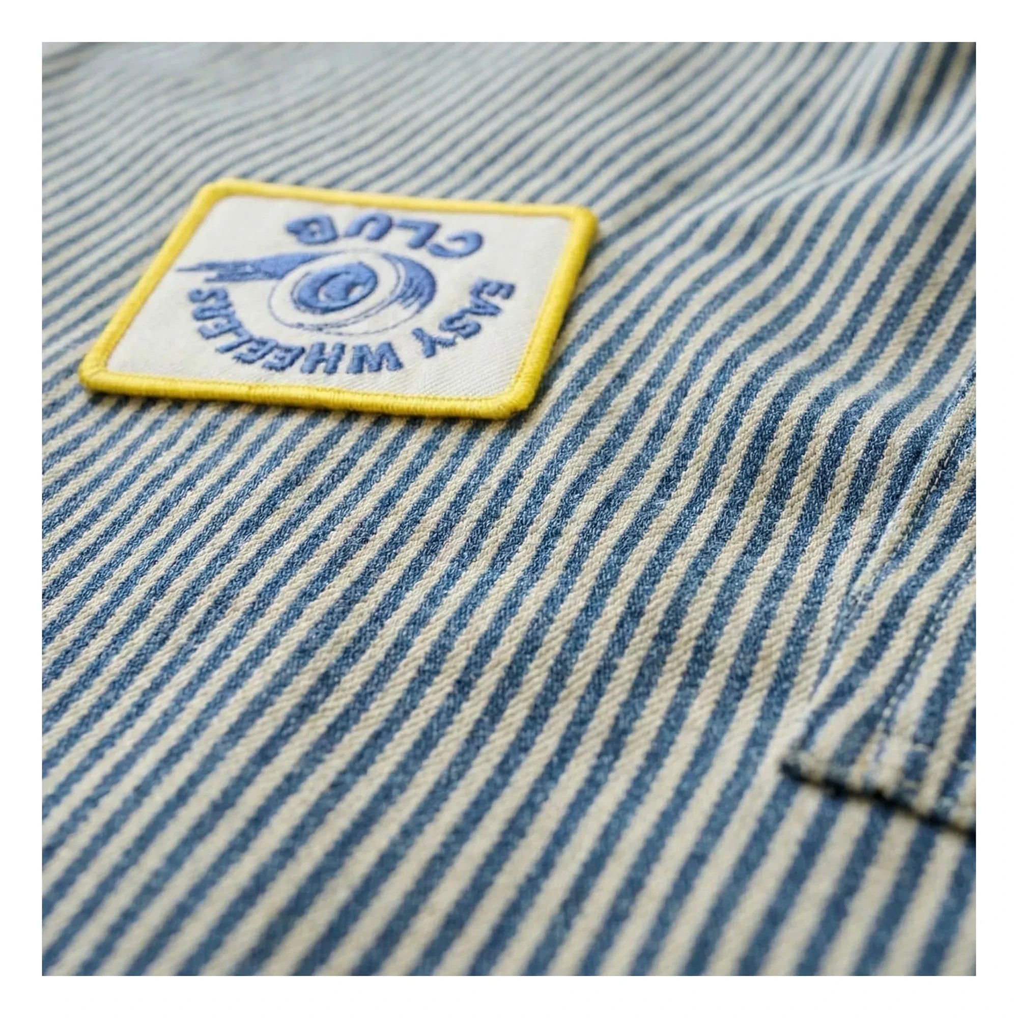 Hundred Pieces - Enzo Camisa a rayas | Verde oscuro
