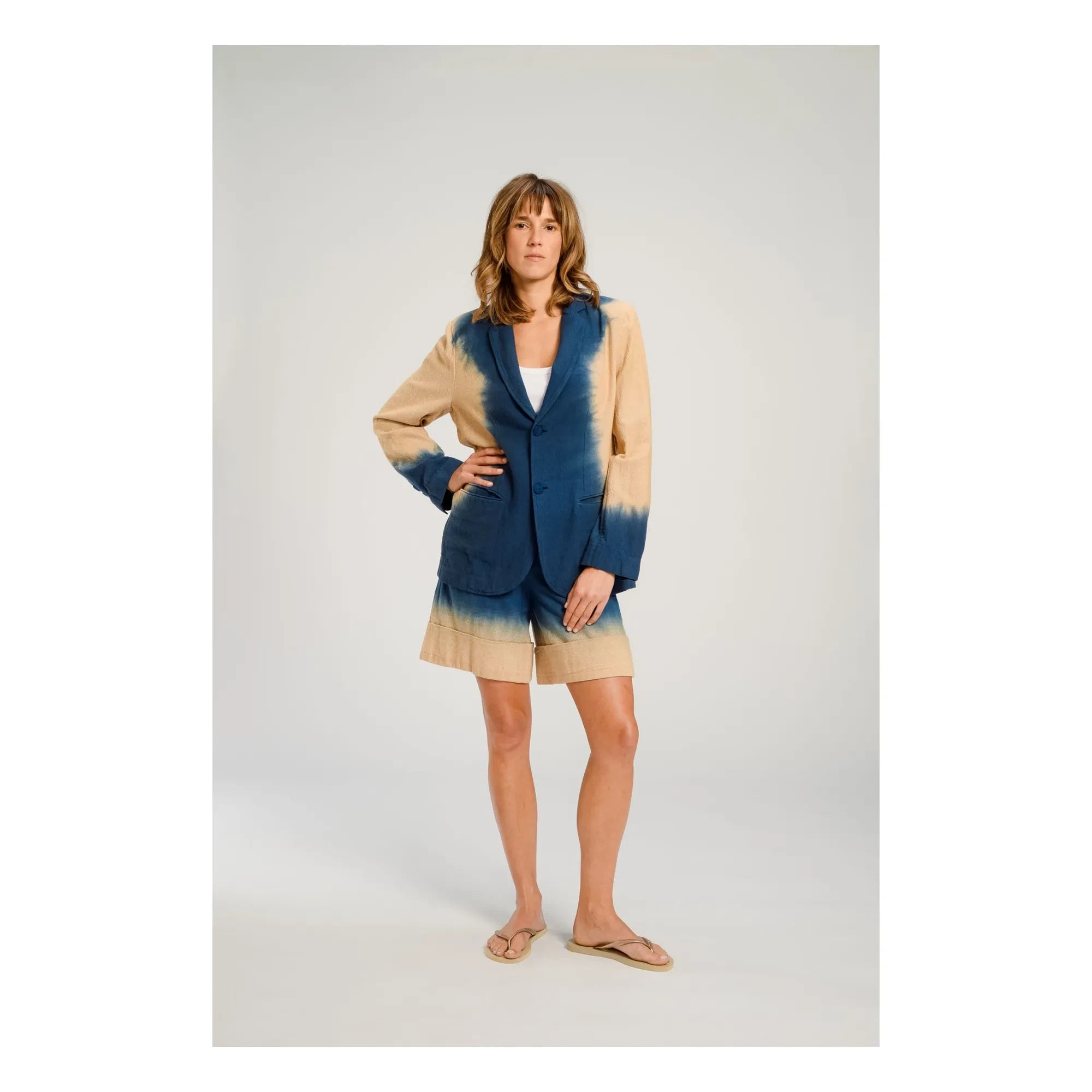 Virginie de Vinster - Americana Tye and Die Oga | Azul
