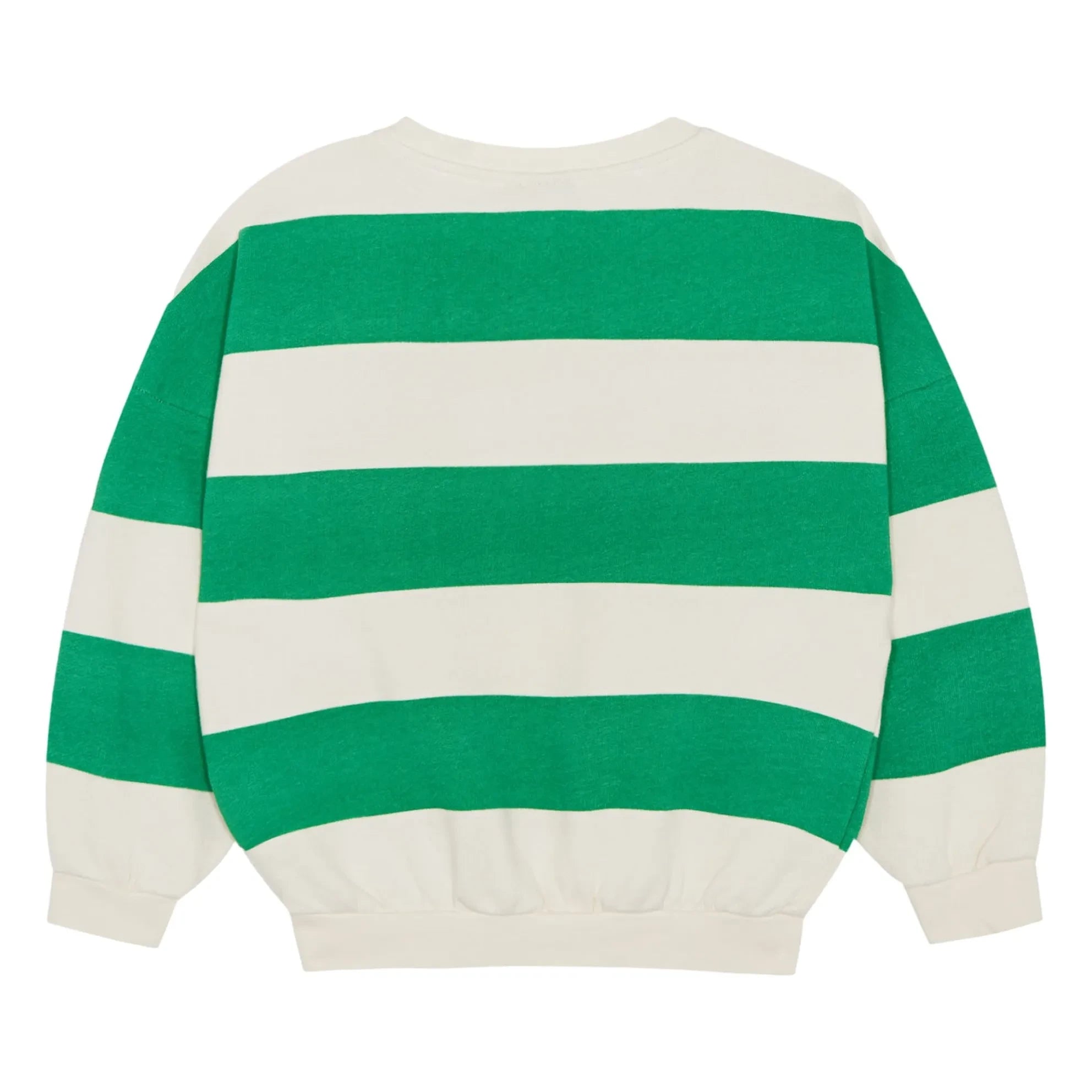 The Campamento - Sudadera de rayas oversize | Verde