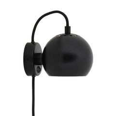 Frandsen - Aplique de pared "Ball", Benny Frandsen | Negro mate