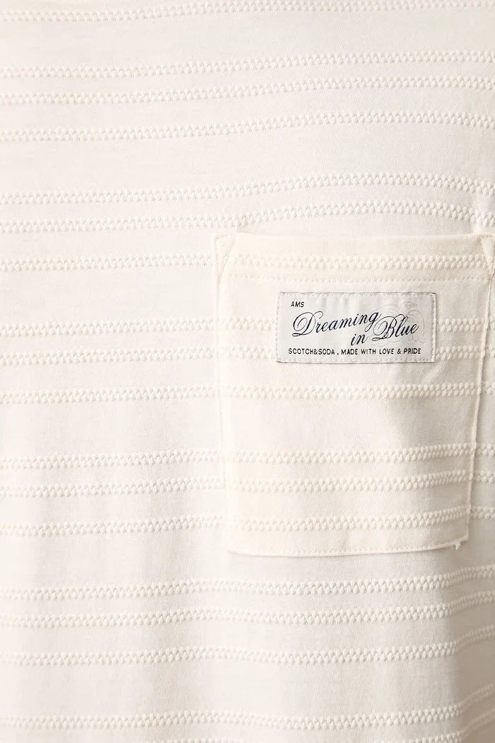 Camiseta de algodón para hombre Scotch & Soda