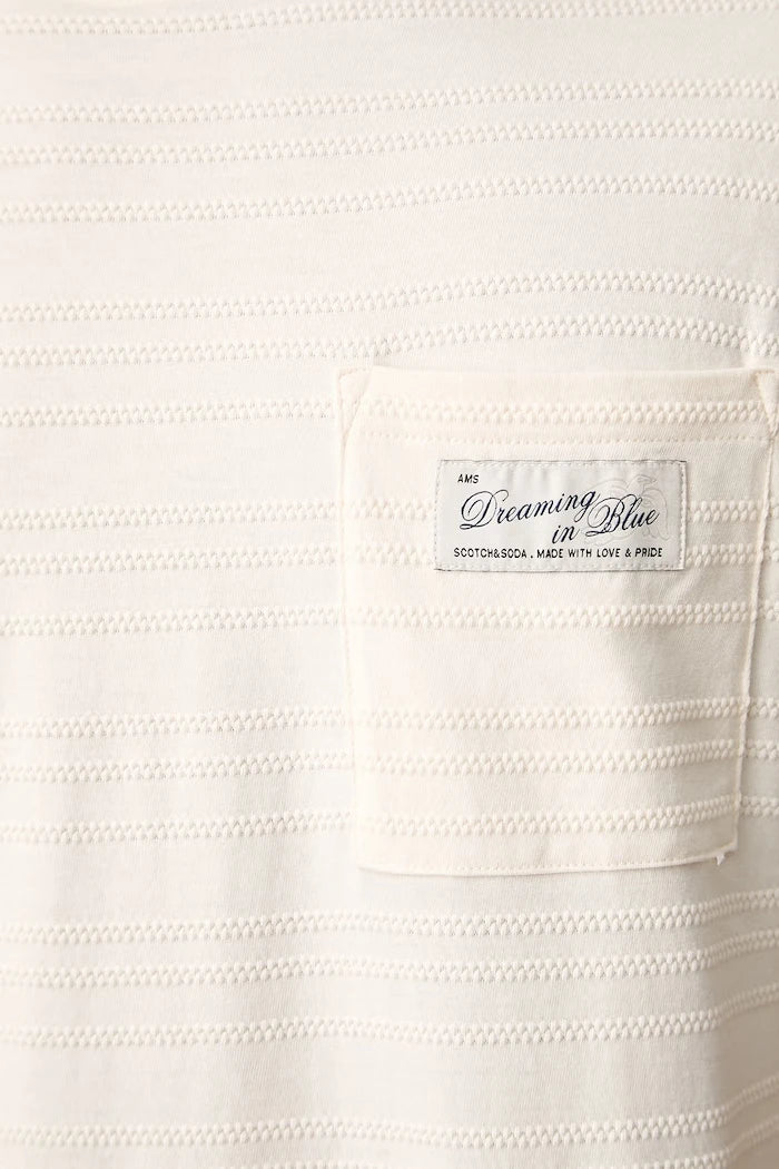 Camiseta de algodón para hombre Scotch & Soda