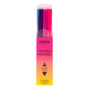 Omy - 9 rotuladores perfumados